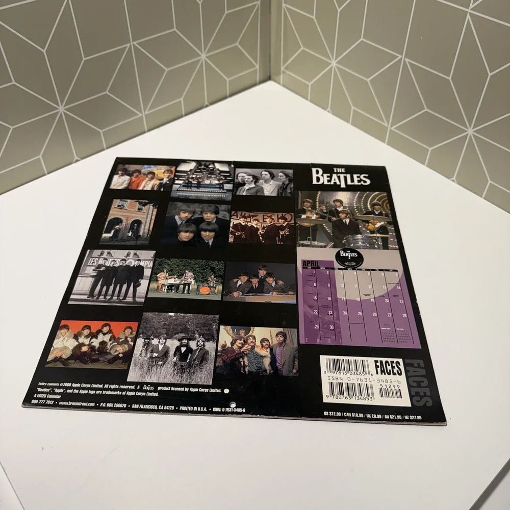 Collectible Beatles‎ 2001 Faces Calendar Apple Corps Limited